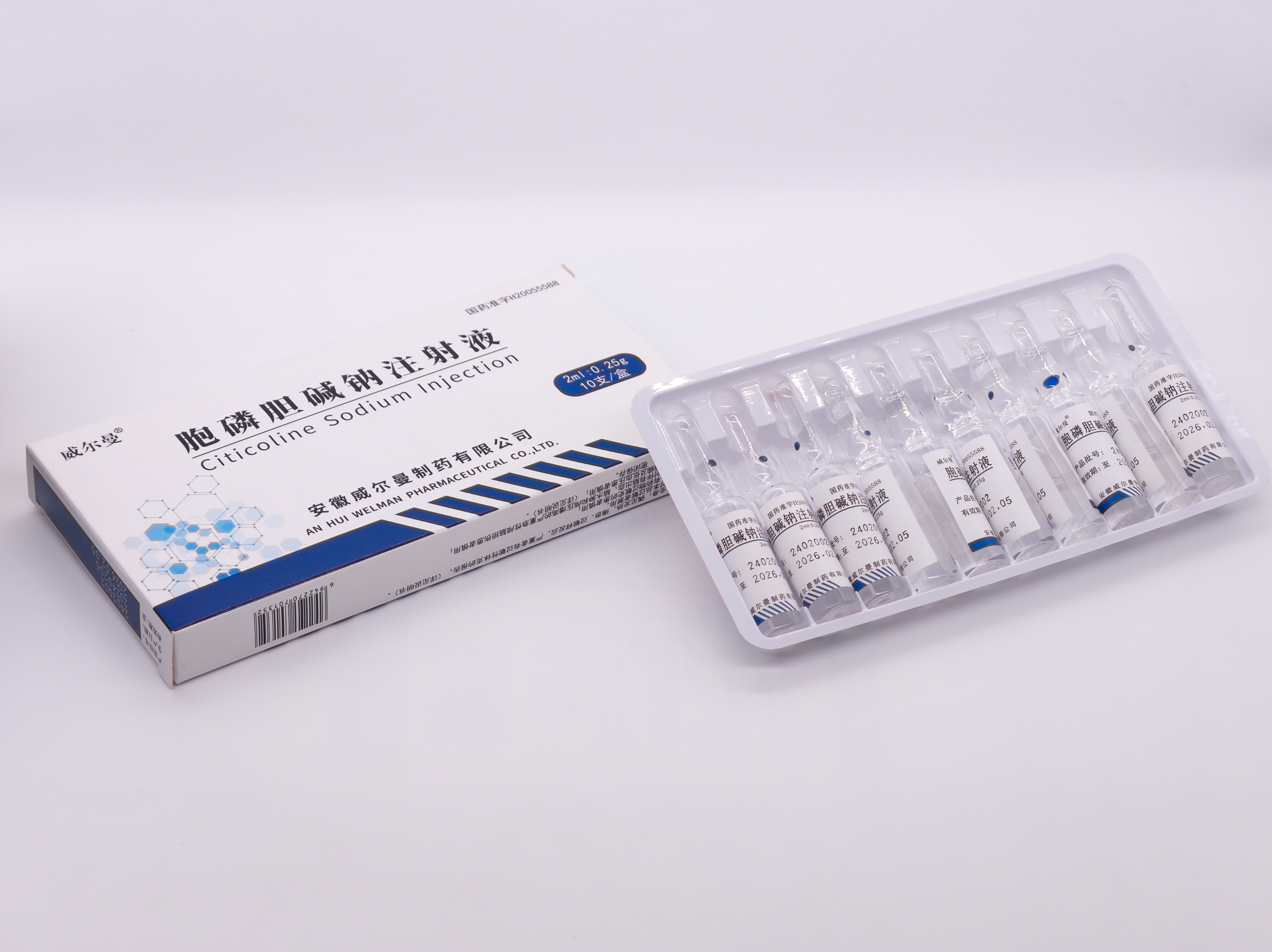 胞磷膽堿鈉注射液